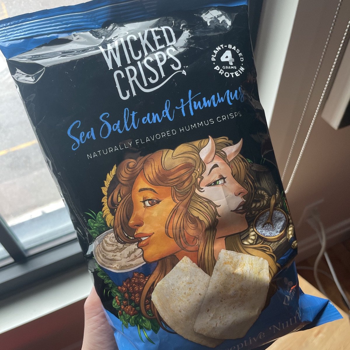 Wicked Crisps Sea Salt Hummus Reviews Abillion