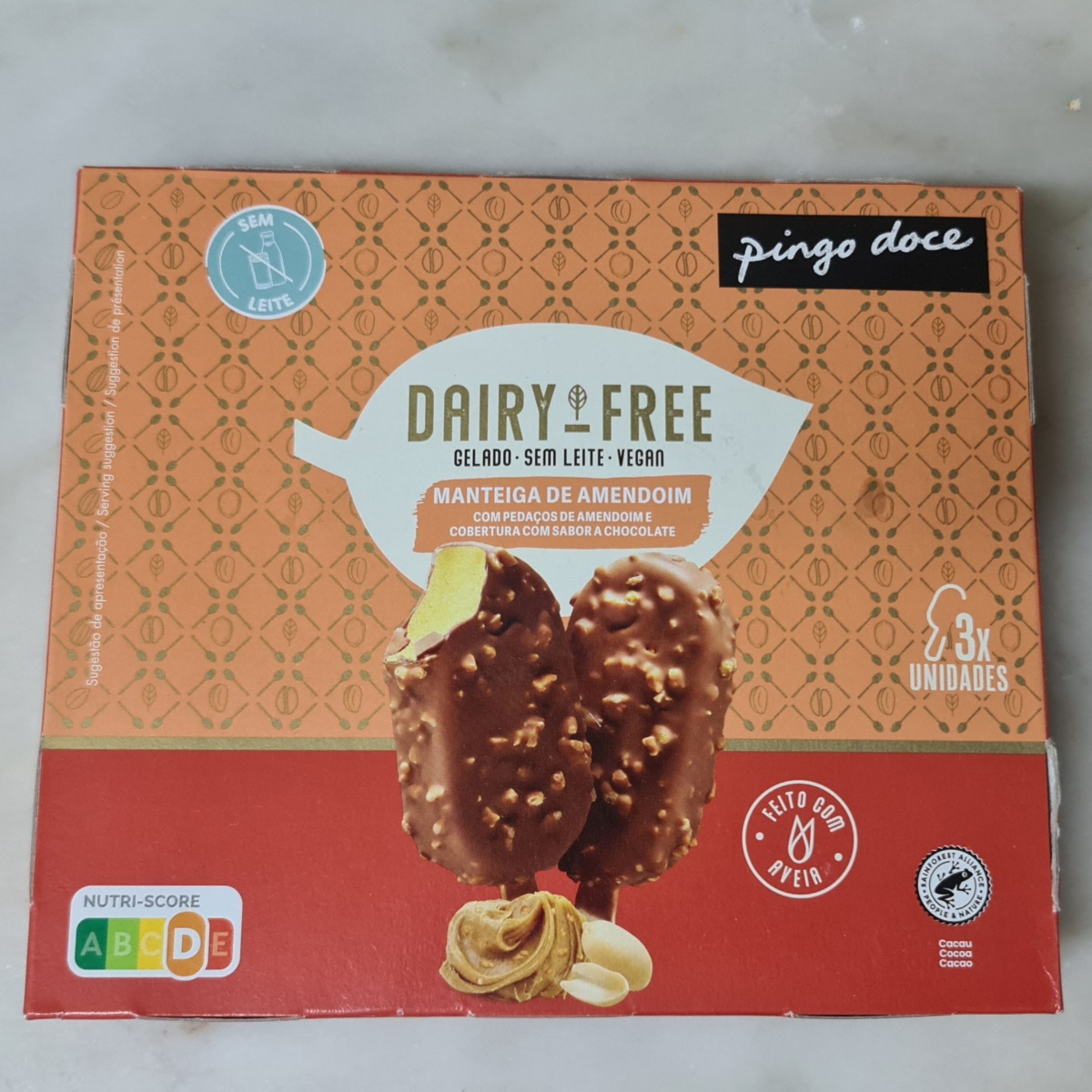 Pingo Doce Dairy Free Gelado De Manteiga De Amendoim Abillion