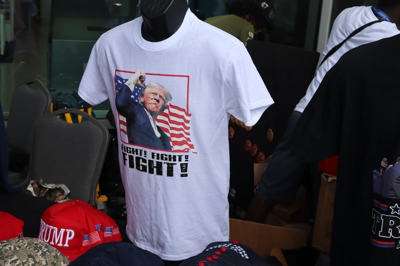 photo of trump assassination attempt shirt