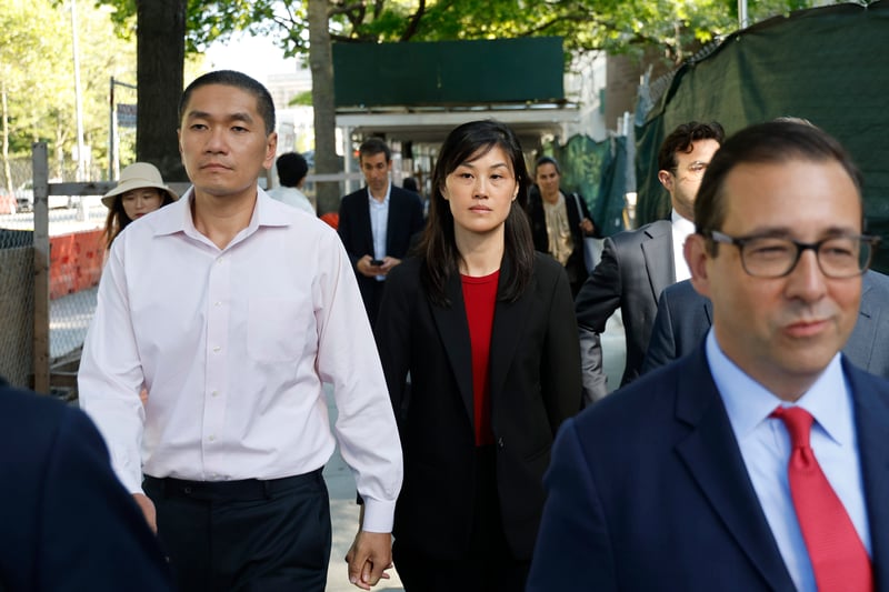 Attorney Seth DuCharme and Linda Sun