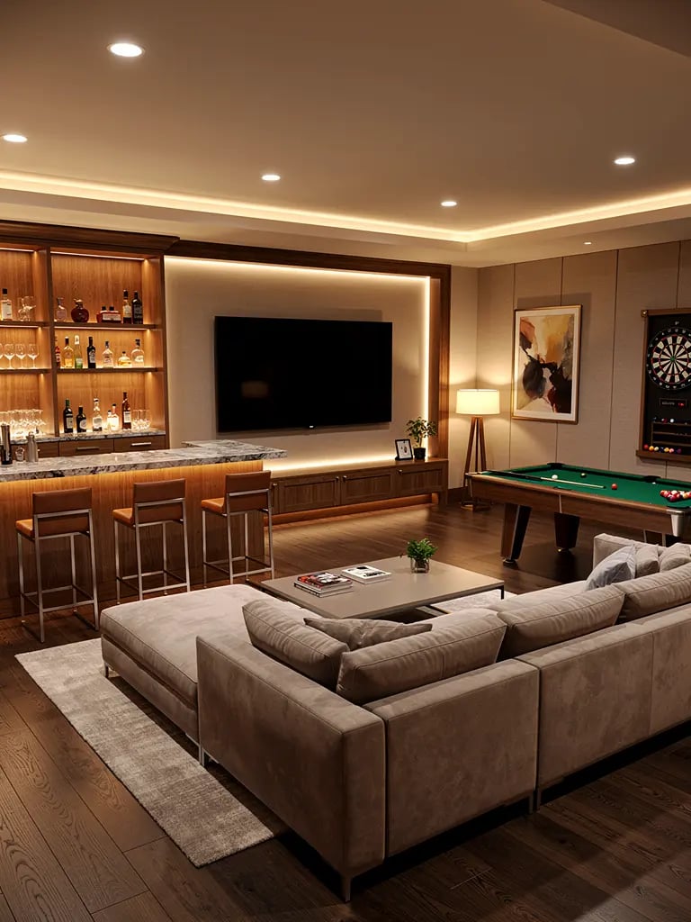 Basement renovation - the Adept approach