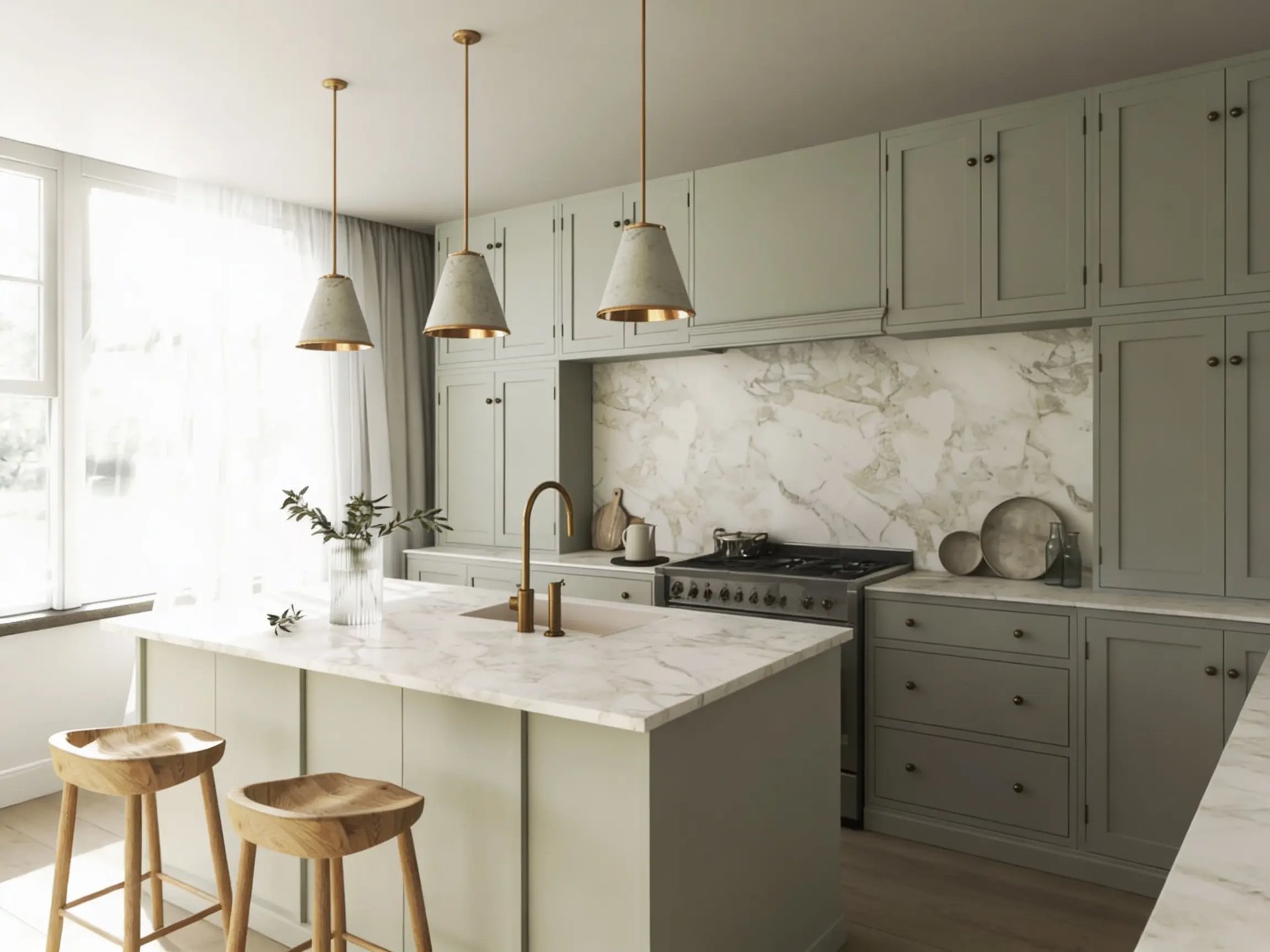 Finished kitchen renovation by Adept Renovation & Painting