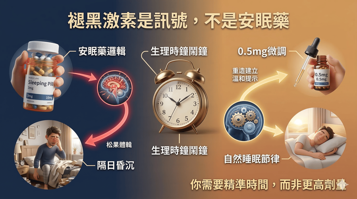 資訊圖表 — 你在凌晨兩點盯著藥罐猶豫的那一刻，就已經用錯了