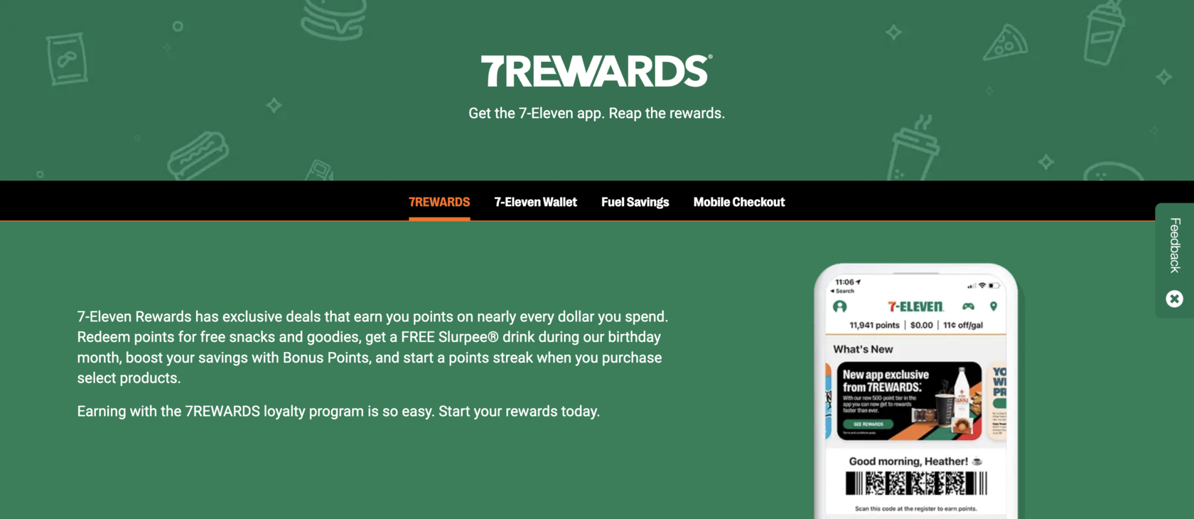 7 eleven rewards program