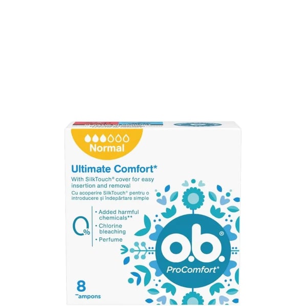 O.B. ProComfort Normal Ultimate Comfort Дамски тампони х8 бр