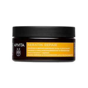 Apivita Nourish & Repair Възстановяваща и подхранваща маска за коса с маслиново масло и мед x200 мл