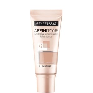 Maybelline Affinitone Фон дьо тен за всеки тип кожа, 42 Dark Beige