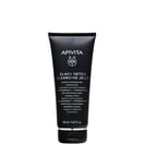 Apivita Black Detox Черен почистващ гел за лице и очи x150 мл