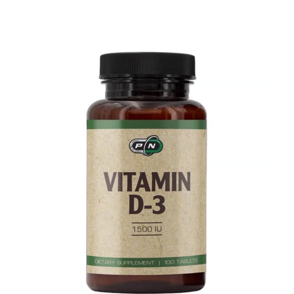 Витамин D3 1500 IU х100 капсули Pure Nutrition