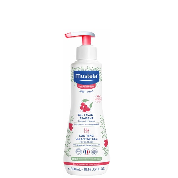 Mustela Измиващ гел за коса и тяло за много чувствителна кожа x300 мл