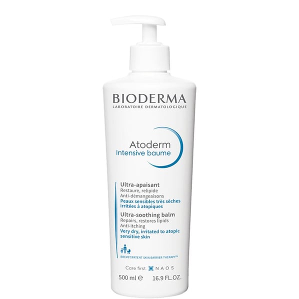 Bioderma Atoderm Intensive Възстановяващ балсам за много суха и атопична кожа x500 мл