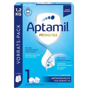 Aptamil 1 Pronutra Мляко за кърмачета 0-6 месеца x1200 г