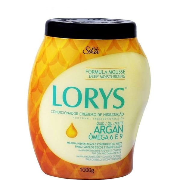 Lorys Argan Хидратираща маска за изтощена и суха коса с арганово масло x1 кг