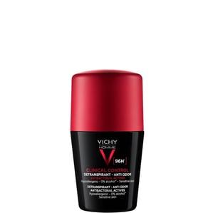 Vichy Homme Clinical Control Рол-он дезодорант против изпотяване за мъже 96 часа х50 мл