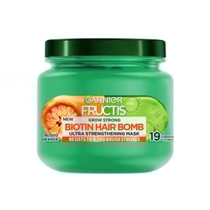 Garnier Grow Strong Маска за коса склонна към косопад с биотин x320 мл