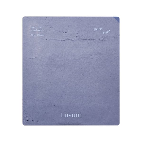 Luvum Pore Reset Шийт маска за намаляване на порите с глина 1x16 г