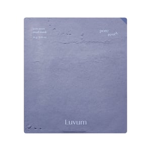 Luvum Pore Reset Шийт маска за намаляване на порите с глина 1x16 г