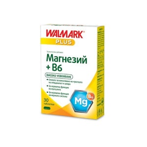 Walmark магнезий +витамин В6 X 30бр. таблетки