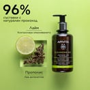 Apivita Антисептичен почистващ гел с прополис и лайм х200 мл