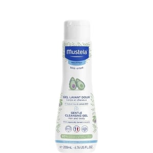 Mustela Нежен измиващ гел за коса и тяло х200 мл