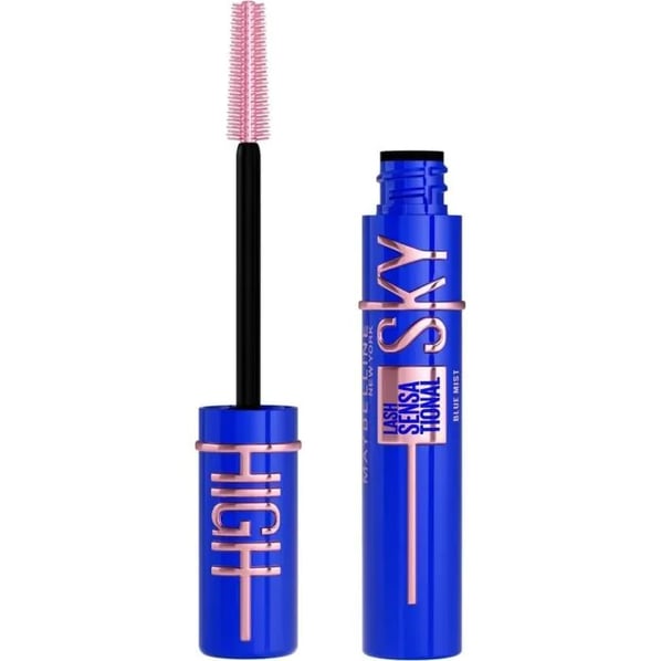 Maybelline Lash Sensational Sky High Blue Mist Спирала за обемни и дълги мигли