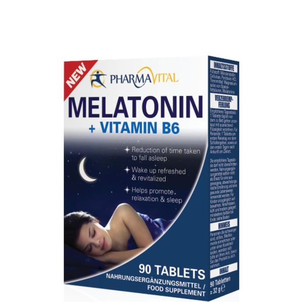 PharmaVital Melatonin + Vitamin B6 x90 таблетки