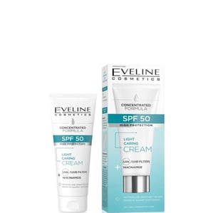 line Eveline Niacinamide Подмладяващ крем за лице с ниацинамид SPF50 x30 мл