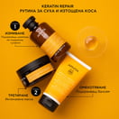Apivita Keratin Repair Подхранващ и възстановяващ балсам за суха и увредена коса х150 мл