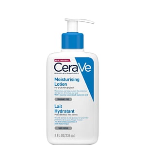 CeraVe Хидратиращ лосион за лице и тяло за суха и много суха кожа х236 мл