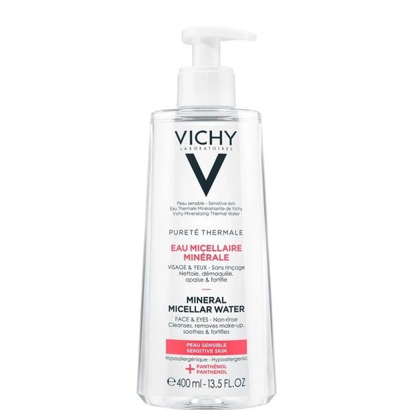 Vichy Purete Thermale Минерализирана мицеларна вода за чувствителна кожа х400 мл