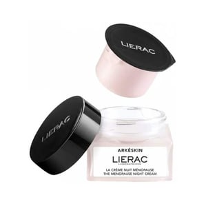 Lierac Arkeskin Нощен крем за жени в менопауза пълнител х50 мл