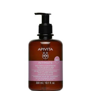 Apivita Intimate Daily pH 5.0 Нежен ежедневен интимен гел с помпа х300 мл