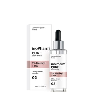 InoPharm Pure Elements Серум за лице с 3% матриксил и хиалуронова киселина x30 мл