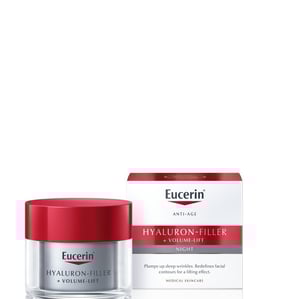 Eucerin Hyaluron-Filler + Volume-lift Нощен крем за всеки тип кожа х50 мл