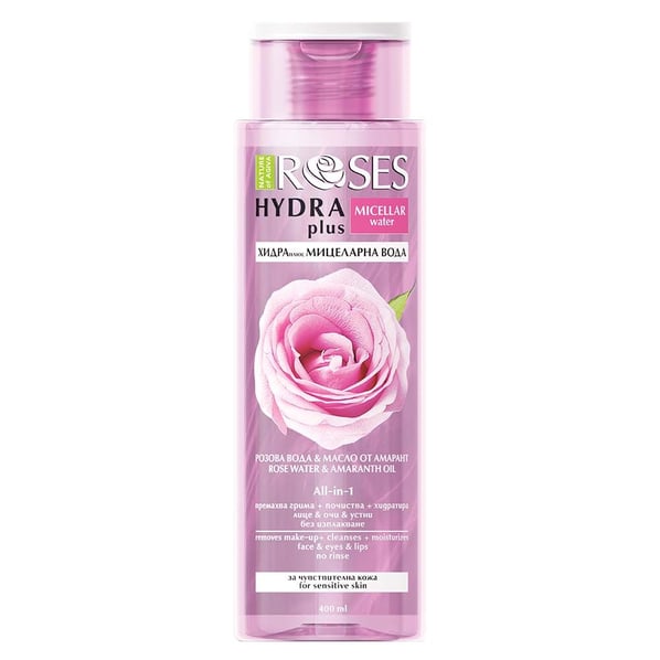 Roses мицеларна вода хидра плюс