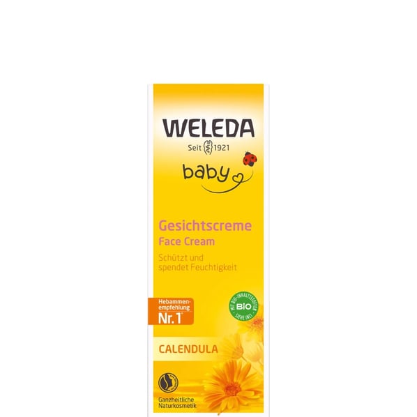 Weleda Baby Крем за лице с невен за бебета и деца x50 мл