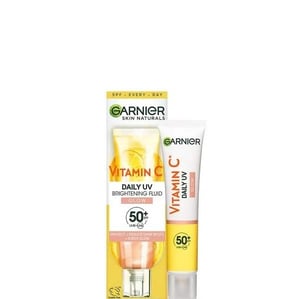 Garnier Skin Naturals Vitamin C Дневен слънцезащитен флуид с витамин С SPF50+ x40 мл