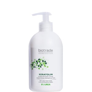 Keratolin Хидратиращ лосион за тяло 8% уреа х400 мл Biotrade