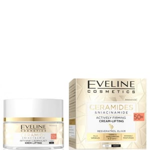 Evelin Ceramides and Niacinamide Стягащ лифтинг нощен и дневен крем за лице 50+ x50 мл