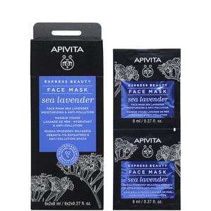 Apivita Express Beauty Маска против замърсявания с морска лавандула 6x2х8 мл