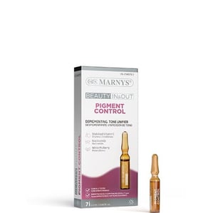 Marnys Pigment Control Депигментиращ и изравняващ тена серум за лице, 7 ампули x2 мл