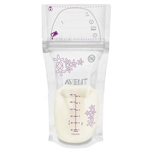 Avent Торбички за съхранение на кърма х25 броя