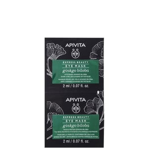 Apivita Express Beauty Маска за околоочния контур с гинко билоба 2х2 мл