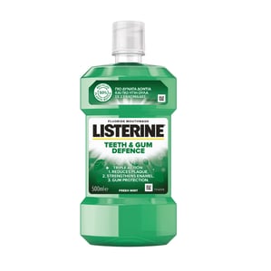 LISTERINE ВОДА за УСТА 500 ML TEETH&GUM DEFENCE