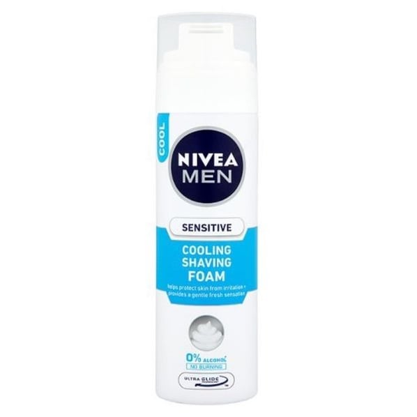 Nivea MEN пяна за бръснене sensitive COOL 200