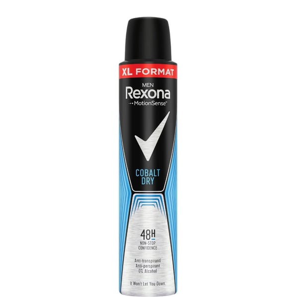 Rexona Men Cobalt Dry Дезодорант против изпотяване за мъже x200 мл