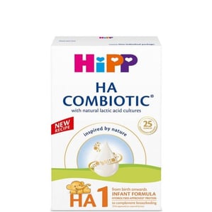 HiPP HA1 Combiotic Хипоалергенно мляко за кърмачета от първия ден на раждането х350 г