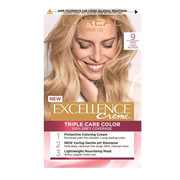 Loreal Excellence боя за коса 9