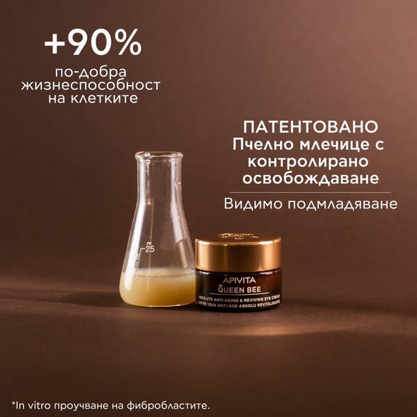 Apivita Queen Bee Ревитализиращ околоочен крем х15 мл