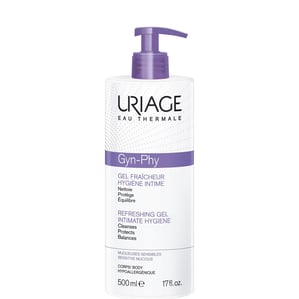 Uriage Gyn-Phy Освежаващ и почистващ интимен гел x500 мл